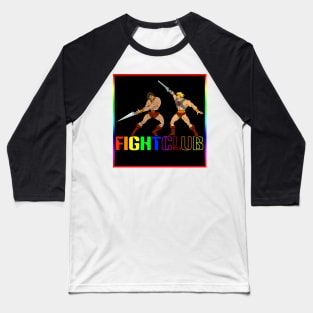 Filmation Fight Club Baseball T-Shirt